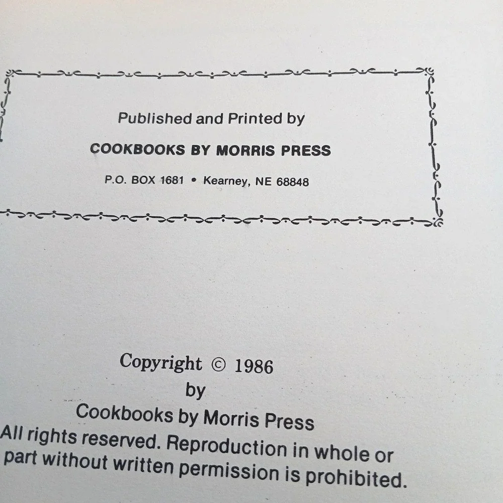 Vintage 1981 House Specialties Cookbook Signed Deanna House Williston Centennial